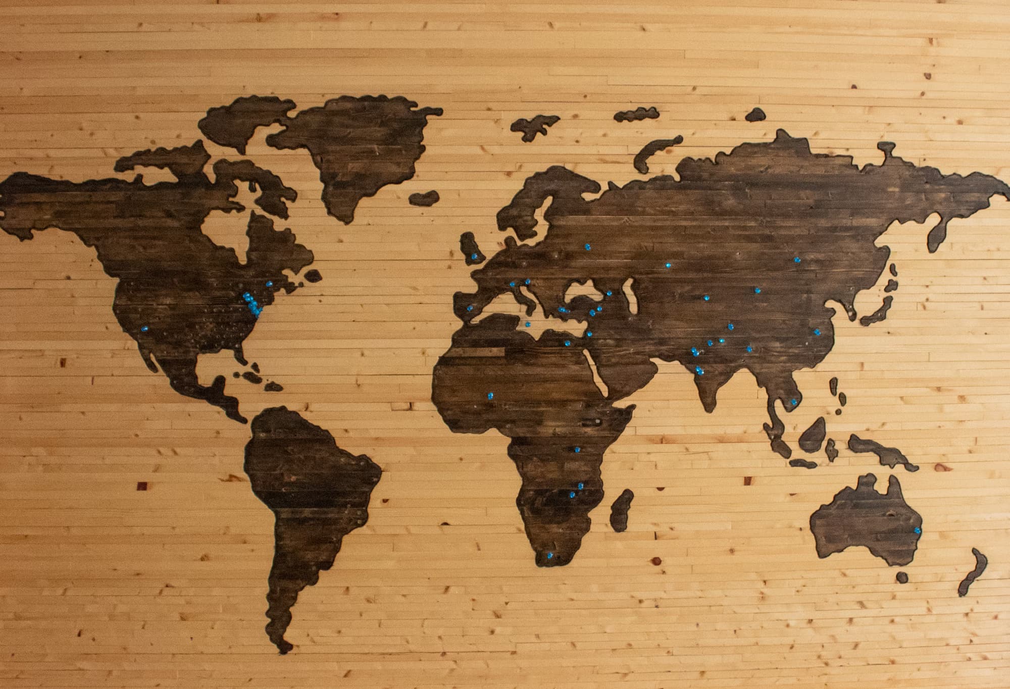 Dark Maritime Map